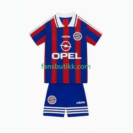Fotballdrakt Bayern München 1995 Barn Retro Hjemmetrøye 1997 Kortermet